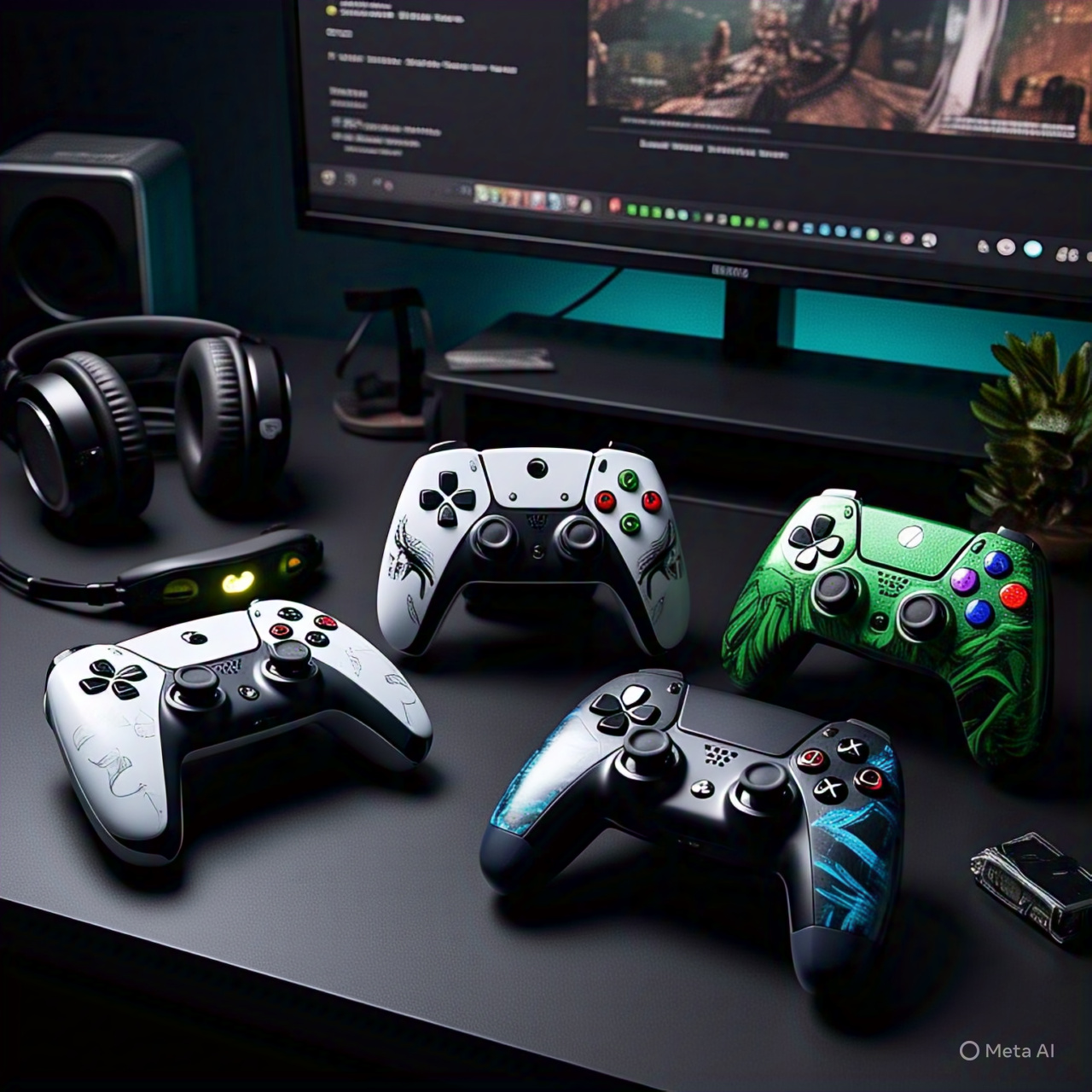 Customizable Gaming Controllers for PS5, Xbox & PS4